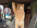 Bear waving